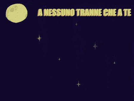 A NESSUNO TRANNE CHE A TE - PaeSaggi Teatrali