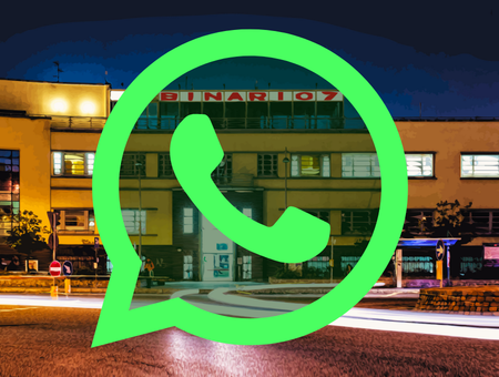 IL BINARIO 7 È SU WHATSAPP