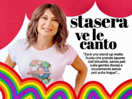 Vladimir Luxuria in STASERA VE LE CANTO