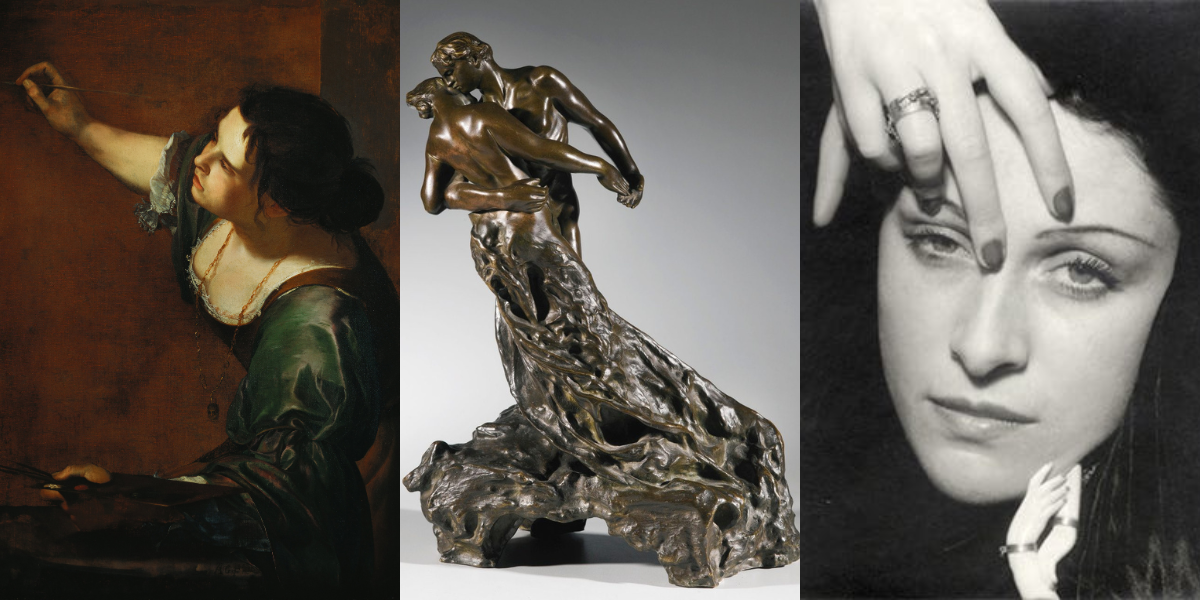 I DIALOGHI DELL'ARTE: NONDORMONOSULLACOLLINA (Artemisia Gentileschi, Camille Claudel e Dora Maar)