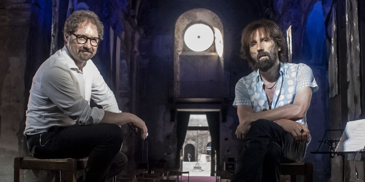 Telmo Pievani e Cristiano Godano in CANTO D'ACQUA